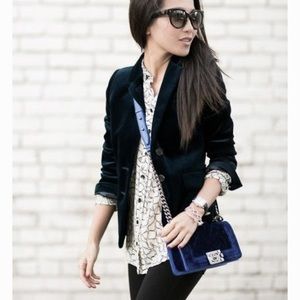 J. Crew Velvet Blazer